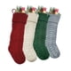 thumbnail image 4 of Calcetines navideños tejidos, bolsas de dulces para regalo de Navidad, adornos navideños para el hogar, adornos colgantes para árbol de Navidad, Año Nuevo 2023, 4 of 4