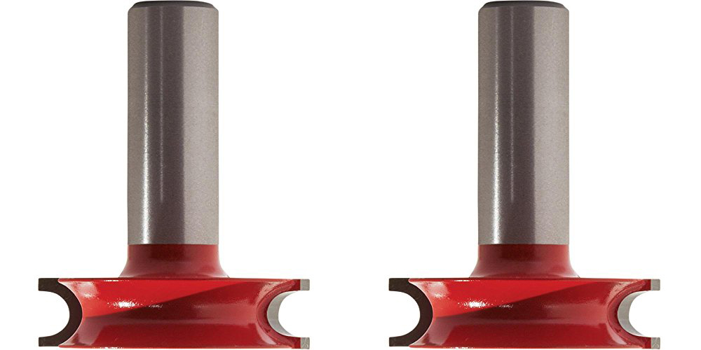 Freud Genuine 1/8" Radius Canoe Joint Router Bit With 1/2" Shank, 2