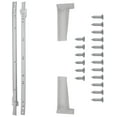 thumbnail image 6 of Hickory Hardware P1700-22-W-5B 22 in. Bottom Mount Drawer Slide, White - Pack of 5, 6 of 6