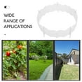 thumbnail image 5 of Raindrops 2 Sets Of Flower Bed Edging Garden Border Fence Decorative Landscape Border Plastic Garden Edging Border Garden Bed Fencing Small Fence For Garden Edging, 5 of 8