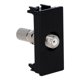 thumbnail image 4 of toma tv tipo coaxial de 1 módulo negro soft, 4 of 5