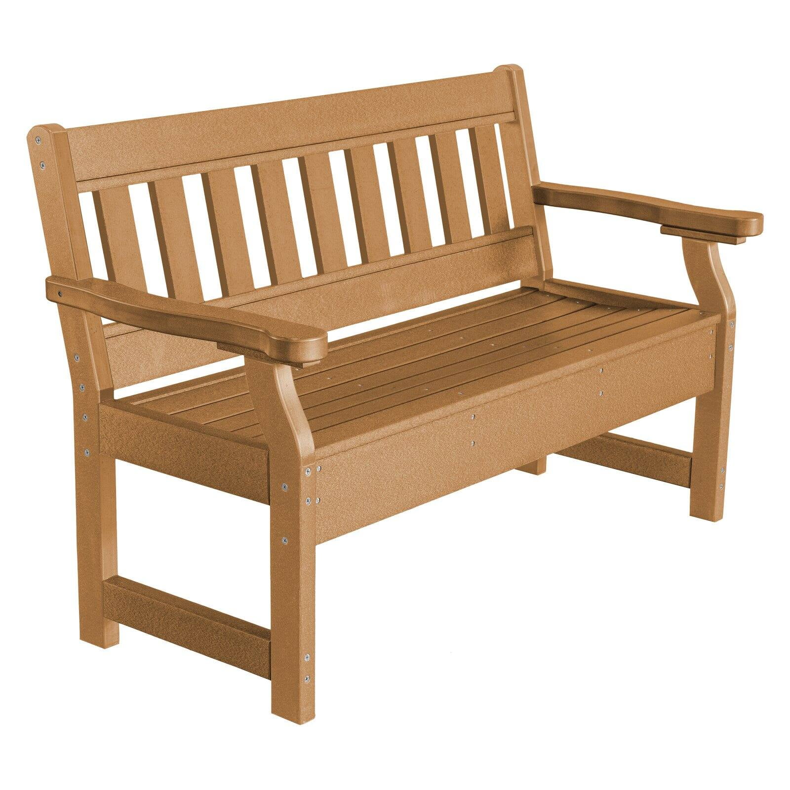 Wildridge Heritage Garden Bench With Back - Walmart.com - Walmart.com