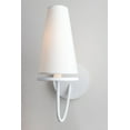 thumbnail image 2 of Troy Lighting B6281 Marcel 1 Light 14-1/4" Tall Wall Sconce - White, 2 of 2
