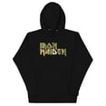thumbnail image 2 of Iron Maiden - Logo Eddie Classic Unisex Hoodie - Black - Small, 2 of 5