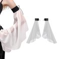 thumbnail image 2 of RYUJNDK Tulle Arm Covers Long Sleeve for Bridal Gown Dress Decorative Sleeves Shirt Bishop Sleeve Dress Decorative Long Sleeve, 2 of 8