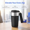 thumbnail image 5 of REGALWOVEN 17 oz Tumbler, Stainless Steel Insulated Water Bottle, with Lid Straw and Handle, Reusable Cup Keeps Hot and Cold Black 1, 5 of 5