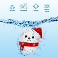 thumbnail image 4 of Peluche navideño de oso polar Yohica, 23 cm, decoración navideña, 4 of 9
