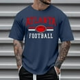 thumbnail image 2 of aDJFDGT Compression Shirt Mens Fashion Casual Rugby City Name Printed Short Sleeved Tshirt, 2 of 4