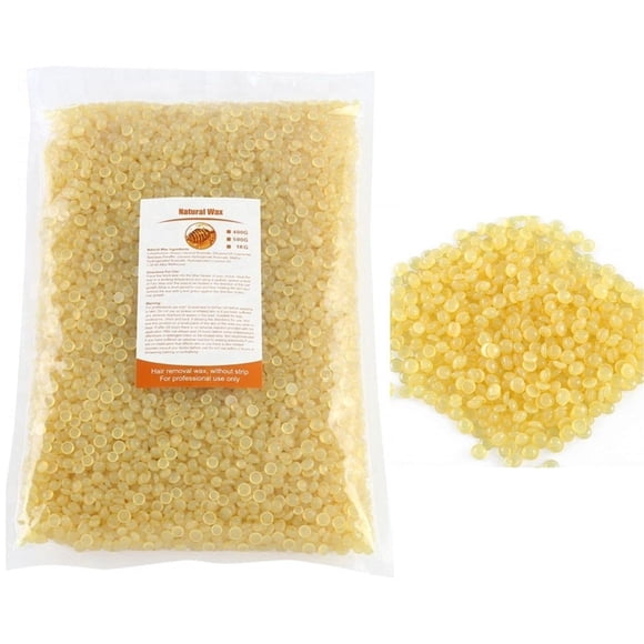 Cera española Wax para depilar paquete de 1 kilo Miel