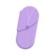 thumbnail image 1 of Bolsa de silicona resistente al calor para tapete, profesional, tapete de silicona con soporte para colgar. Violeta, 1 of 9