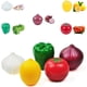 thumbnail image 1 of Contenedor de cebolla, Fruta, Conservación de verduras, Cebolla, Limón, Pimienta Verde, Tomate, Ajo Contenedor de Conservación de Frigorífico, Juego de 5 piezas, 1 of 3