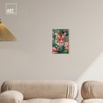 thumbnail image 3 of Tiger Hidden In Tropics Tropical Jungle Animals Canvas Wall Art by Art Remedy, Silver Floater Frame, 10"x15", 3 of 7