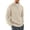 Khaki, variant on Zaitun Men's Cable Knit Quarter Zip Pullover Sweater Lightweight Long Sleeve Business Casual Sweaters
