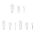 thumbnail image 1 of Seitruly 3Pcs/Kit Face Brush Silicone Facial Applicator Make Mud Up Beauty Brushes Accessories Mixing Pocket for Ladies Girls Type2 NO2, 1 of 6