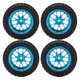 thumbnail image 4 of Juego De Llantas De Goma RC, Llantas RC Y Llantas De Ruedas Amortiguación Fuerte 75 Mm Para 1/14 RC Off Road Car ANGGREK Otros, 4 of 8