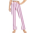 thumbnail image 1 of Odeerbi 2-13 Años Niñas Pantalones de Yoga de Pierna Ancha Pantalones de Entrenamiento A Rayas Baile Pantalones Deportivos Elasticidad Pantalones de Pierna Recta, 1 of 9