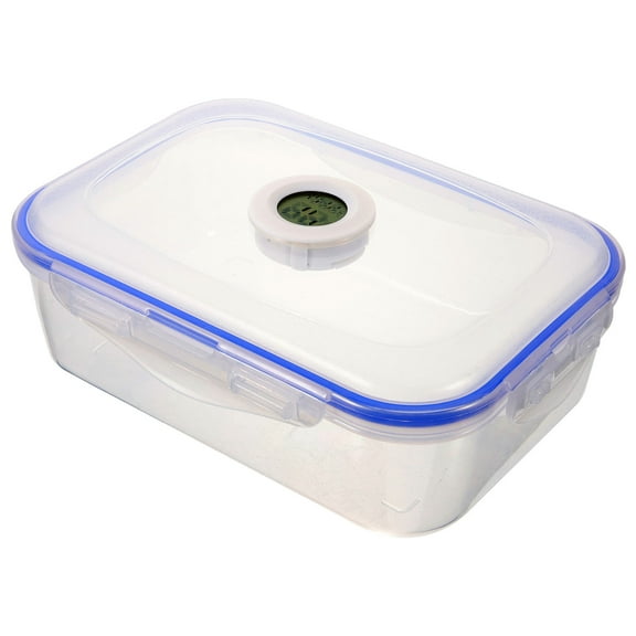OFFIGAM Plastic Humidor Storage Box 1 Piece 8.25 x 5.89 x 2.55 Inches Cigar Humidor Case