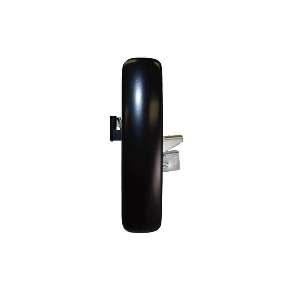 PT Auto Warehouse FO-3901S-R2 - Outside Exterior Outer Hinged Door Handle , Smooth Black - Side Door Fits select: 1992-2007 FORD ECONOLINE