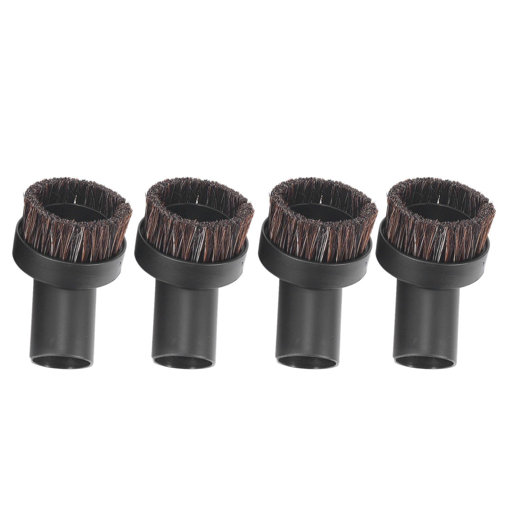 4 Pcs Horsehair Bristle Vacuum Cleaner Round Dusting Brush Replacement