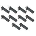 thumbnail image 1 of Clip Para Cinturón De Walkie Talkie, Construcción Resistente, 10 Piezas, Clip Para Cinturón De Radio De 2 Vías, Resistente, Profesional, Negro Seguro Para UV 5RE+ Para UV 5RC, 1 of 8