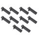 thumbnail image 1 of Clip para cinturón de radio, 10 piezas Clip para cinturón de radio Accesorios para walkie talkie Clip para cinturón de radio Way Altamente versátil, 1 of 8