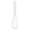 White, variant on KMSS 6inch Silicone Whisk Professional Kitchen Whisks for Cooking Silicone & Stainless Steel Whisk Egg Beater Kitchen Tool (1 Pack)
