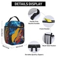 thumbnail image 6 of Prestonplayz Portable Lunch Bag, Insulated Lunch Box Reusable Lunch Totes Bag For Camping Hiking Travel Picnic, 6 of 8