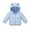 Light Blue, variant on FDDMis Girls Jacket Boy Fleece Jacket Toddler Down Jacket Long Sleeve Shirts for Boys 14-16 Boys Baby Clothes New Born Winter Clothes Baby Girl Boys, Black 12-18 Months