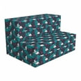 thumbnail image 1 of Flamingo Foldable Mattress, Pink Exotic Bird Hibiscus, 74.8" x 35.4", Hot Pink Teal, by Ambesonne, 1 of 6