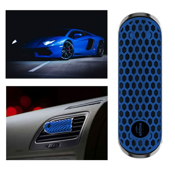 1 HEX New Car Scent Car Air Freshener Vent Auto Fragrance Aroma Odor Eliminator