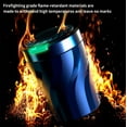 thumbnail image 6 of Car Ashtray with Lid,Automotive Ashtrays with Night-Light Button,Cigarette Storage Rack Designed for Two People at Once,large-capacity Retardant Metal Inner Liner Hold 100 Cigarette Butts, 6 of 8