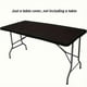 thumbnail image 1 of Premium Washable Folding Picnic Table Cloth Protector for Outdoor Patio Rectangle Tables-tun, 1 of 5