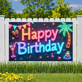 thumbnail image 3 of Neon Lights Birthday Banner Party Decoration Happy Birthday for Birthday Celebration Kids Party Indoor Decoration, 3 of 7