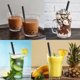 thumbnail image 3 of 100 Pcs Black Straws Jumbo Smoothie Straws, Plastic Disposable Wide-mouthed Large Straws(0.43" Wide X 9.45" Long), 3 of 5
