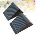 thumbnail image 3 of KONTONTY 2PCS High Strength Rubber Chocks For Cars And Trailers Anti Slip 11.8x2.9x2.4in, 3 of 8