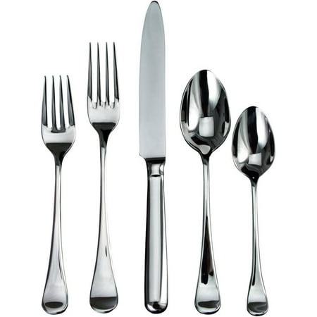 

HElectQRIN Modigliani 5-Piece Stainless Flatware Place Setting Service for 1