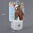 thumbnail image 2 of Uemuo Christmas Horse Night Light, Night Lights Plug into Wall, Dusk to Dawn Sensor Warm White Led Night Light 0.5W-US, 2 of 9