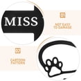 thumbnail image 2 of OULII Marqueurs de Tombe pour Animaux Design Réfléchi Métal Noir pour Chats 1Ensemble, 2 of 6