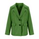 thumbnail image 5 of Puntoco Chaqueta Informal De Cuello Vuelto Sin Capucha Y Manga Larga Con Botones De Color Liso Para Mujer A La Moda, 5 of 9