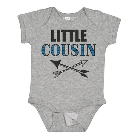 

Inktastic Little Cousin with Arrows Gift Baby Boy Bodysuit