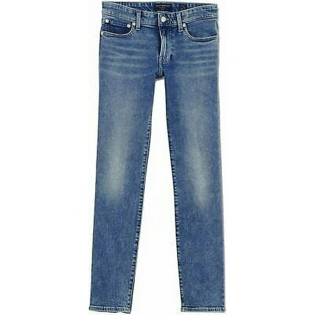 New Lucky Brand Womens West Valley Blue Sweet Straight Jeans US 0 / 25, 7196-4M
