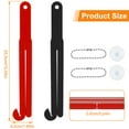 thumbnail image 4 of POINTERTECK 2Pcs Food Bag Cutter with Stainless Steel Blade Reusable Plastic Food Bag Opener Portable Lightweight Food Pouch Squeezer with Chain and Suction Cup for Home Kitchen Restauran, 4 of 11