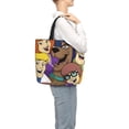 thumbnail image 7 of Lsque Scooby-Doo Pattern Tote Bag for Women, HandBags with Zipper, Large Capacity Casual Shoulder Handbags with Inner Pockets, 7 of 7