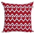 thumbnail image 3 of ANA Printed Cushion cover 18"x18" in Grey-Red Soft Decorative Square Throw Pillow Covers Cushion Covers Pillowcases | Home Decorations for Sofa, Couch, Bedroom | Indoor & Outdoor Cushion Covers, 3 of 4