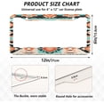 thumbnail image 4 of GZHJMY Navajo Pattern License Plate Frames Set of 2, Universal Aluminum License Plate Holders 2 Holes Car Tag Frames Automotive Exterior Accessories with Screw Caps Decorative, 4 of 7