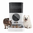 thumbnail image 1 of CATLK Automáticos para gatos, dispensador de comida seca para gatos con temporizador de 4,5 litros, control de raciones programable, para gatos y perros pequeños, 1 of 6