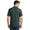 thumbnail image 2 of Port & Company KP155 Mens Core Blend Pique Polo T-Shirt, Dark Green - 2XL, 2 of 6