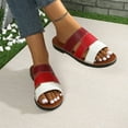 thumbnail image 5 of Quaouag Sandals Slides Womens Open Toe Mule Slip On Slide Shoes, 5 of 7