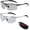 (Mix-b), variant on Photochromic Sunglasses with Anti-glare Polarized Lens, UV400 Auto tint lightweight glasses for daytime driving(Black)