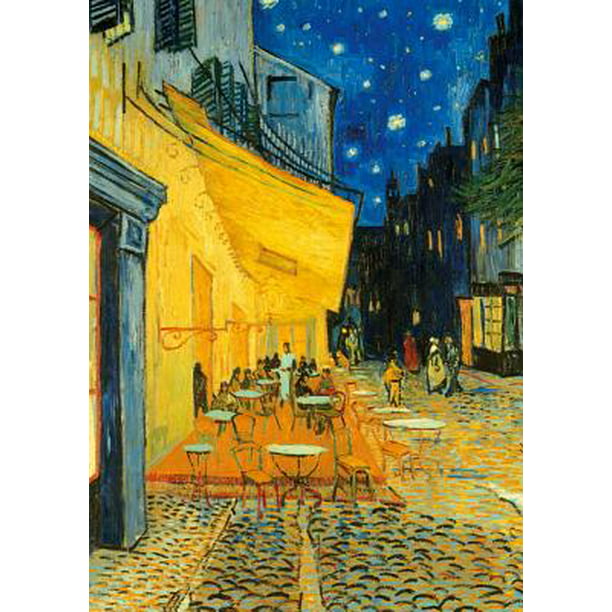 Ravensburger - Van Gogh - Cafe Terrace at Night - 1500 Piece Jigsaw ...